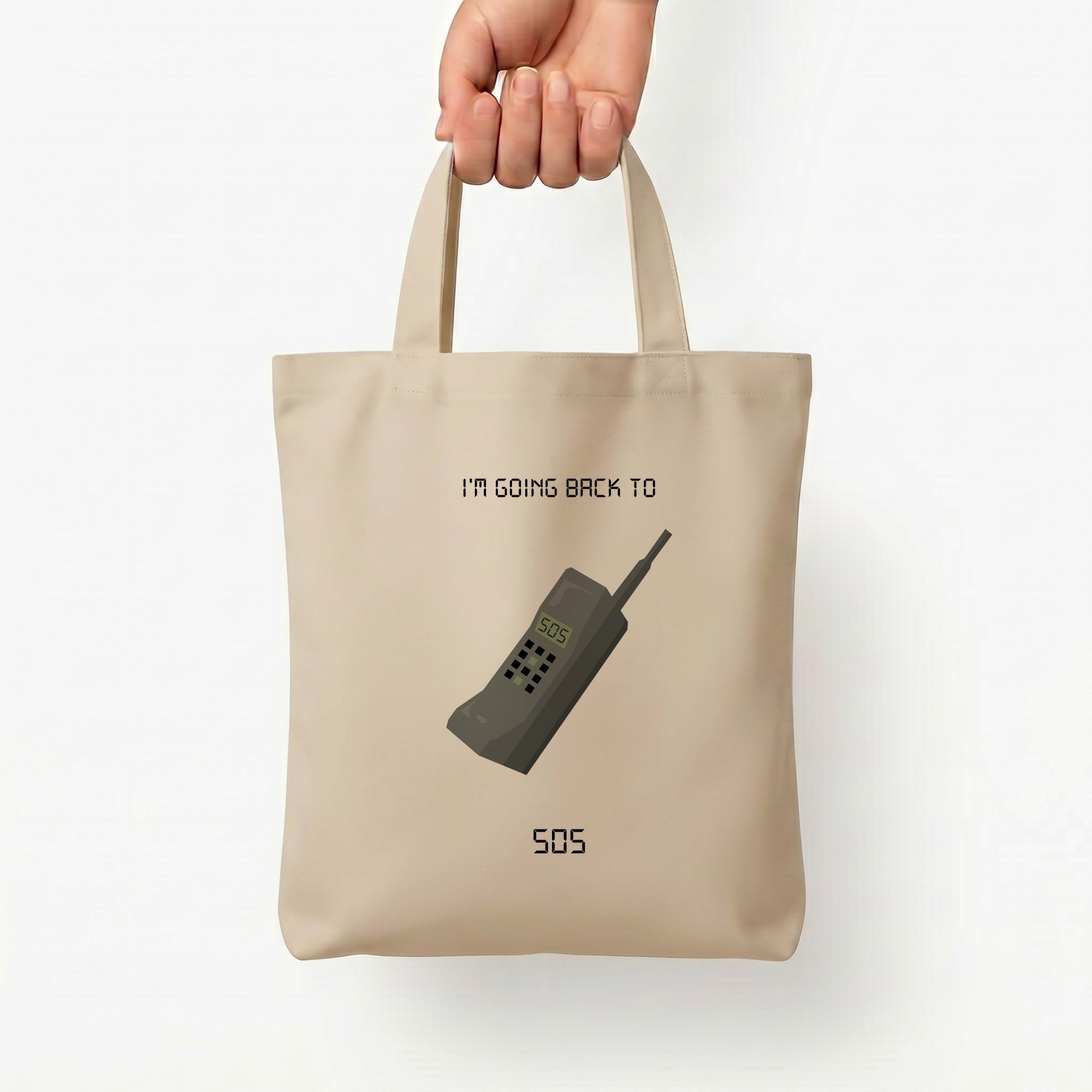 I'm going back to 505 Tote Bag — Natural / Small