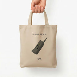 I'm going back to 505 Tote Bag — Natural / Small