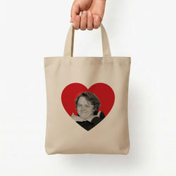 Love Lewis Tote Bag — Natural / Small