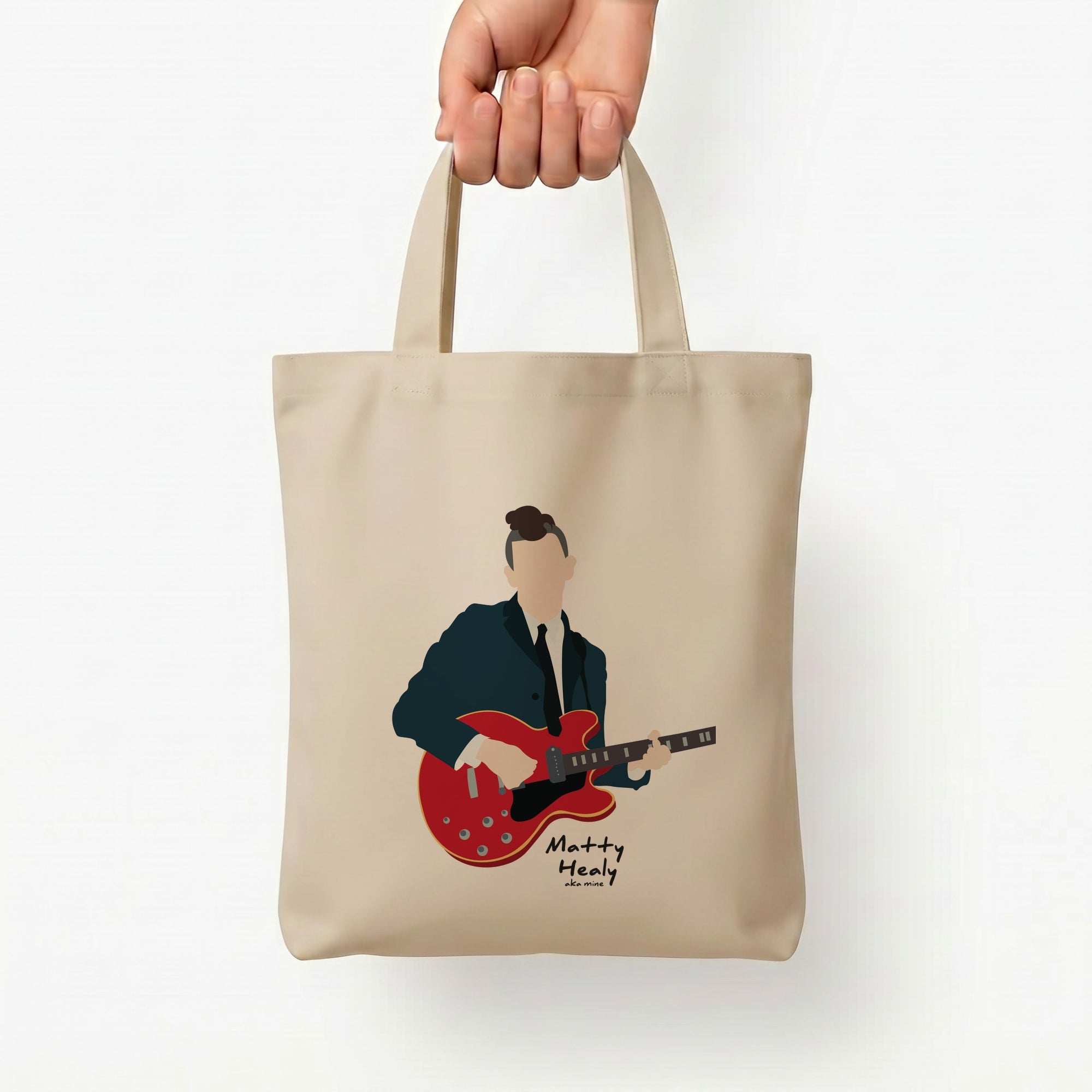 Matt Healy - The 1975 Tote Bag — Natural / Small