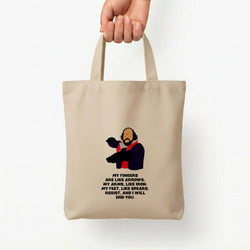 Murray Quote Tote Bag — Natural / Small