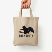 Dragon Born To Fly Tote Bag 5