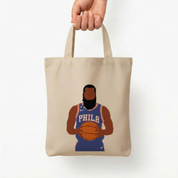 Harden - Basketball Tote Bag — Natural / Small