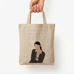 This Is What It Feels Like - Abrams Tote Bag — Natural / Small