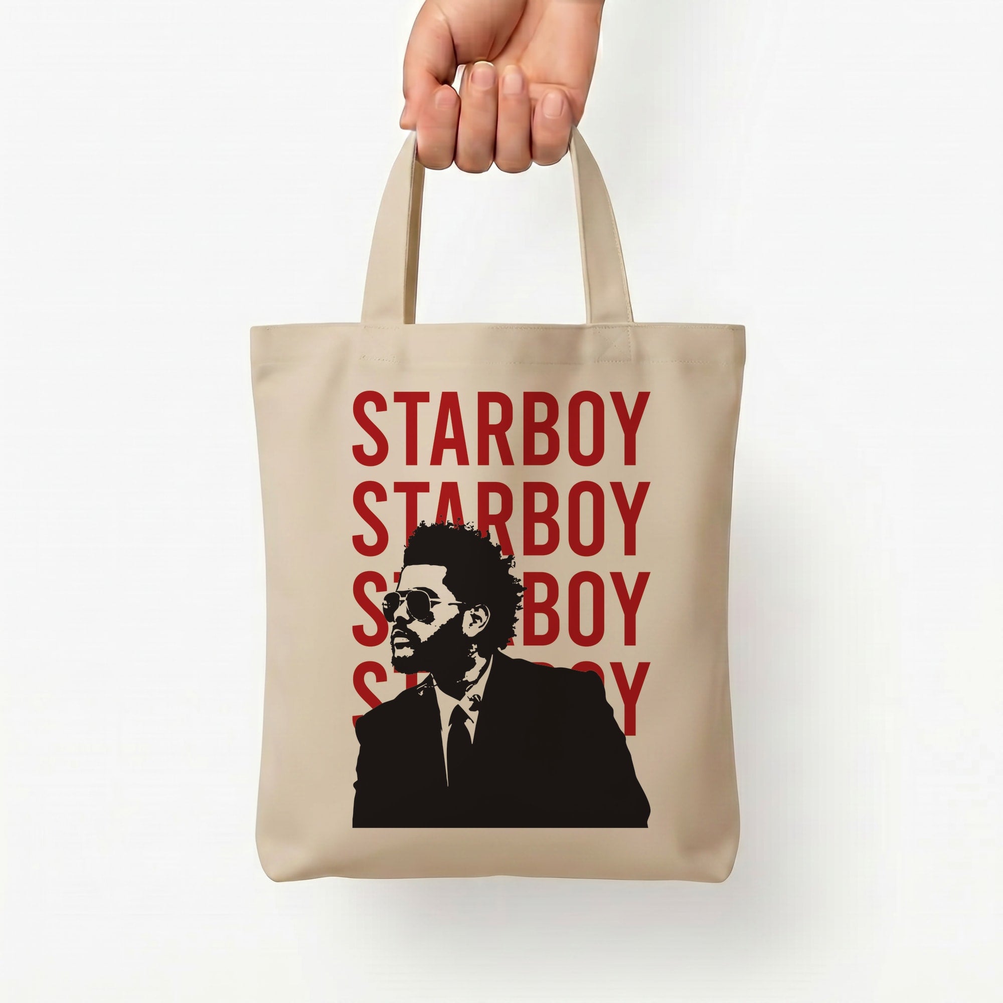 Starboy Singer Tote Bag — Natural / Small