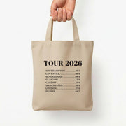 Band Tour 2026 Tote Bag 5