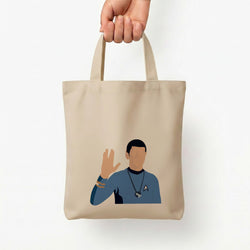 Spock Tote Bag — Natural / Small