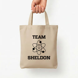 Team Sheldon - Sheldon Tote Bag — Natural / Small