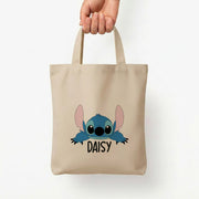 Blue Alien - Personalised Disney Tote Bag 5