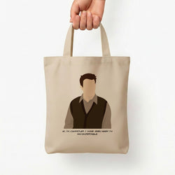 Hi, I'm Chandler Tote Bag — Natural / Small