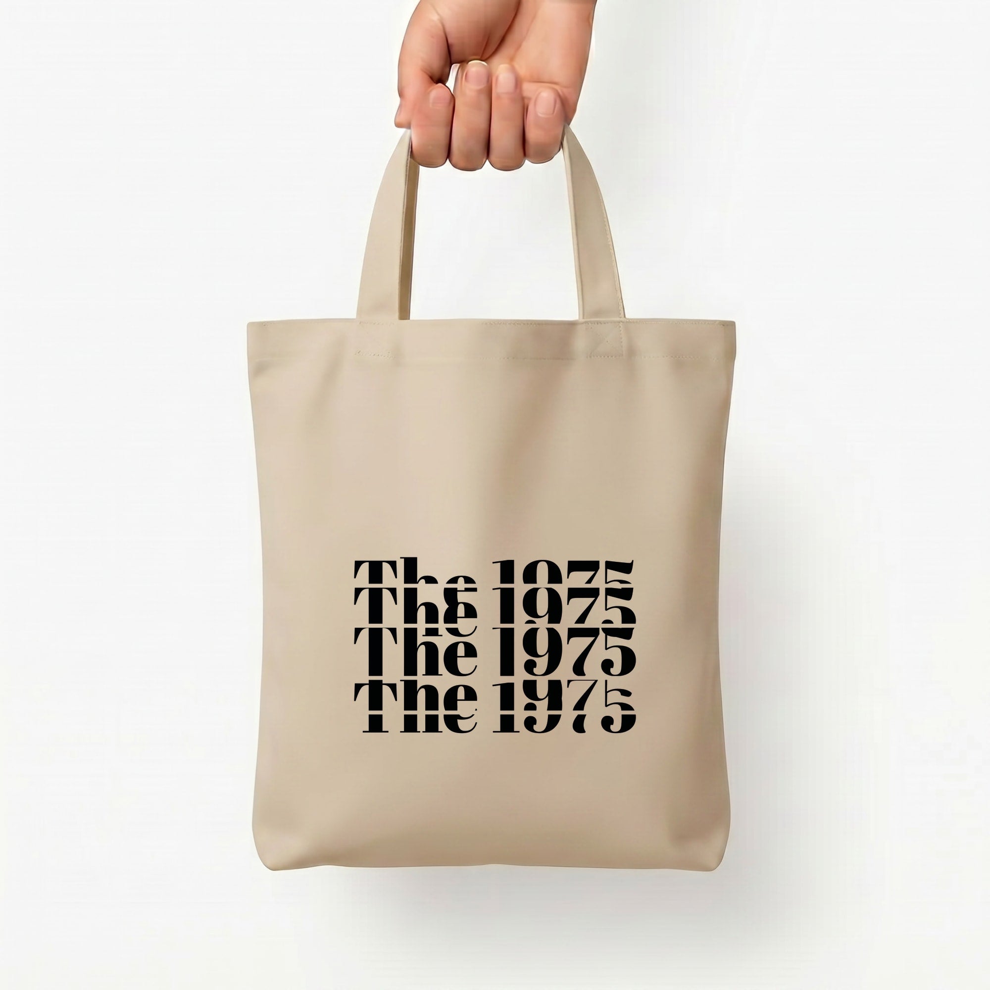 Title - The 1975 Tote Bag — Natural / Small