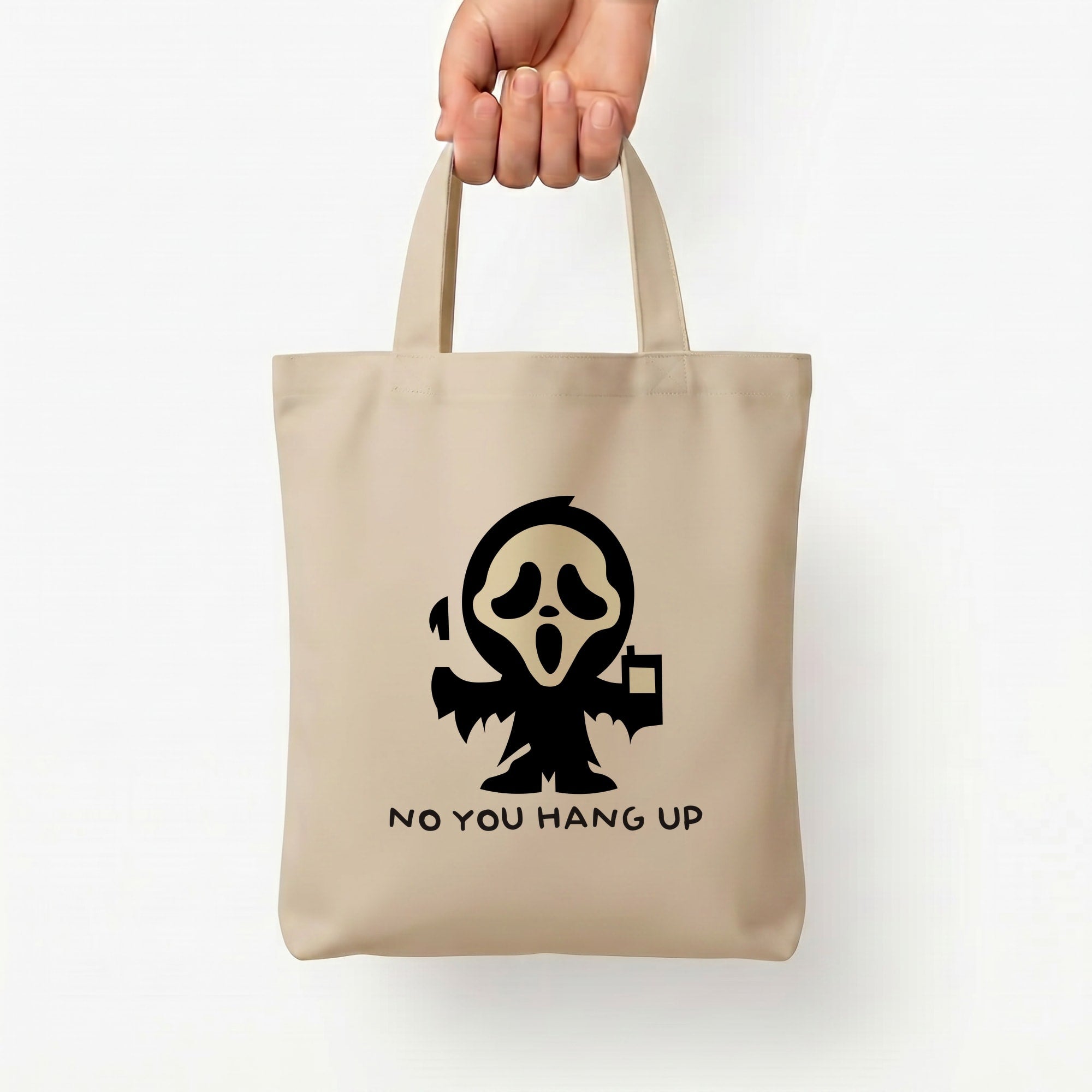 Baby Ghostface - Scream Tote Bag — Natural / Small