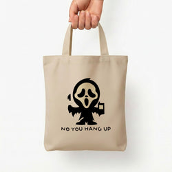 Baby Ghostface - Scream Tote Bag — Natural / Small