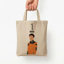 Norris 2026 Tote Bag — Natural / Small