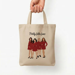 Girls - PLL Tote Bag — Natural / Small
