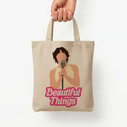 Neon Pink Beautiful Things Tote Bag 5
