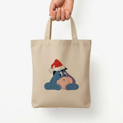 Donkey Pattern Christmas Tote Bag 5