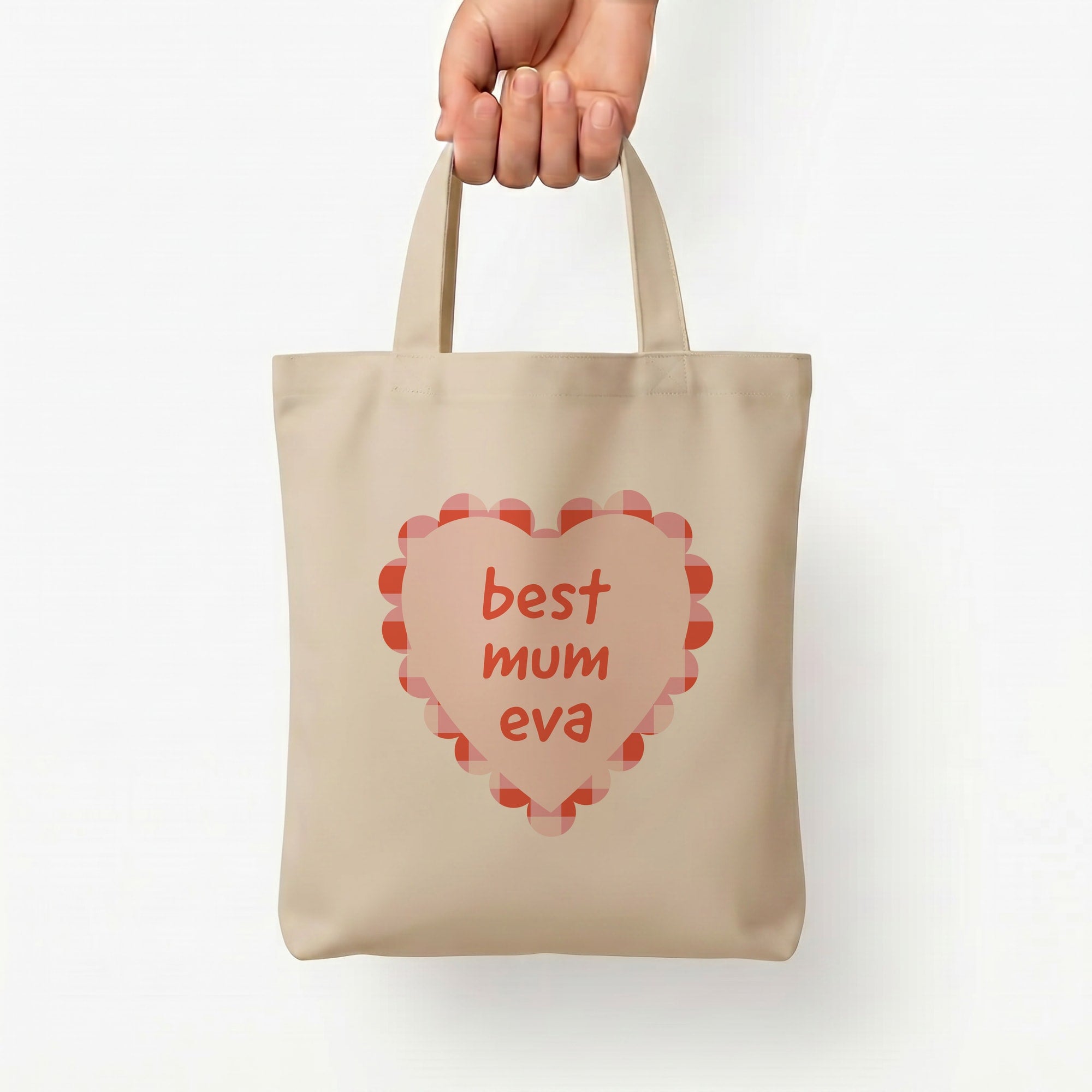 Best Mum Eva Tote Bag — Natural / Small
