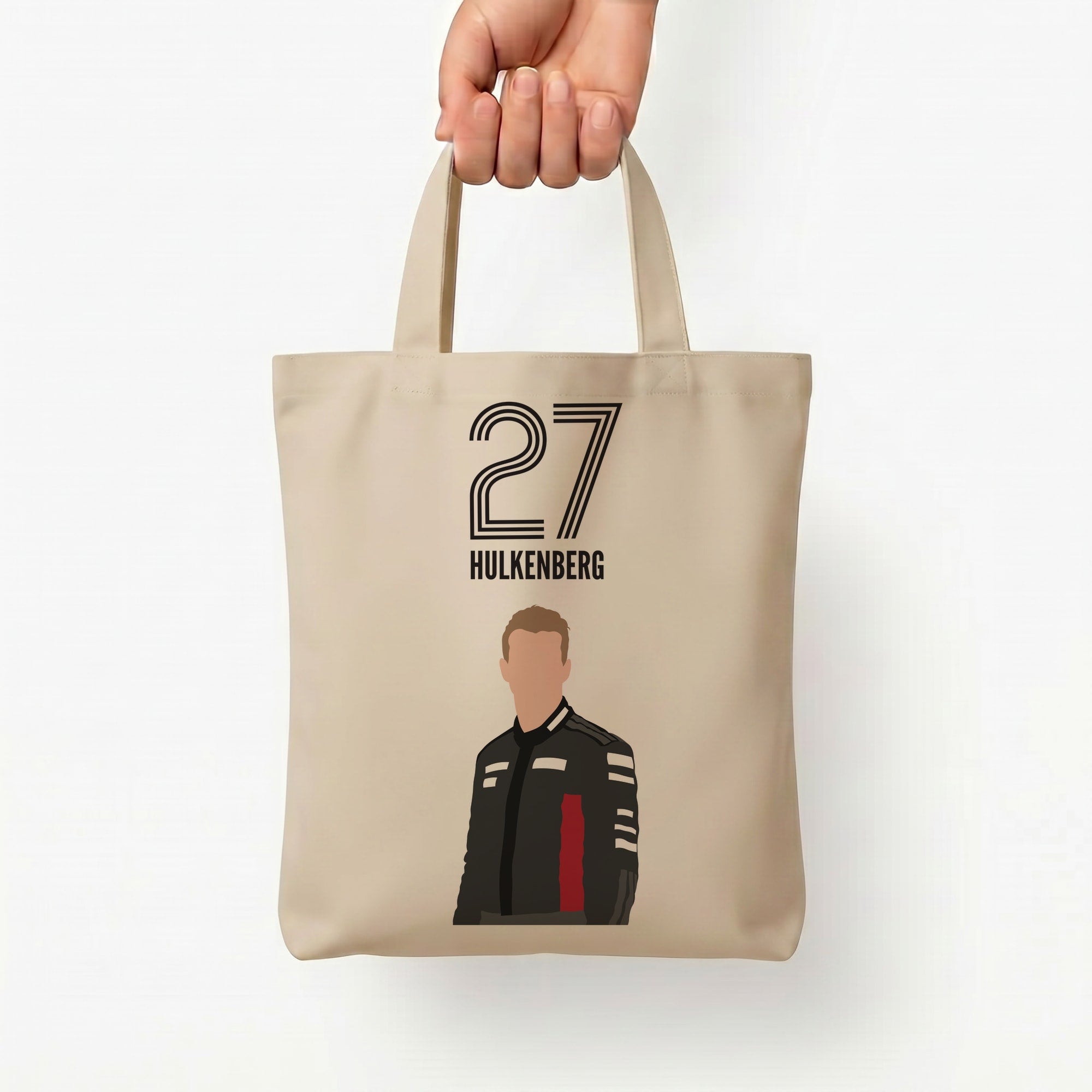 Hulkenberg 2026 Tote Bag — Natural / Small