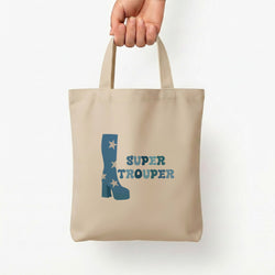 Super Trouper Tote Bag — Natural / Small