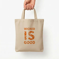 Wicked Is Good - Maze Tote Bag — Natural / Small