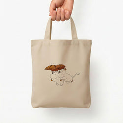 Moom Umbrellas Tote Bag — Natural / Small