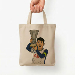 Son's Trophy Lift Tote Bag — Natural / Small