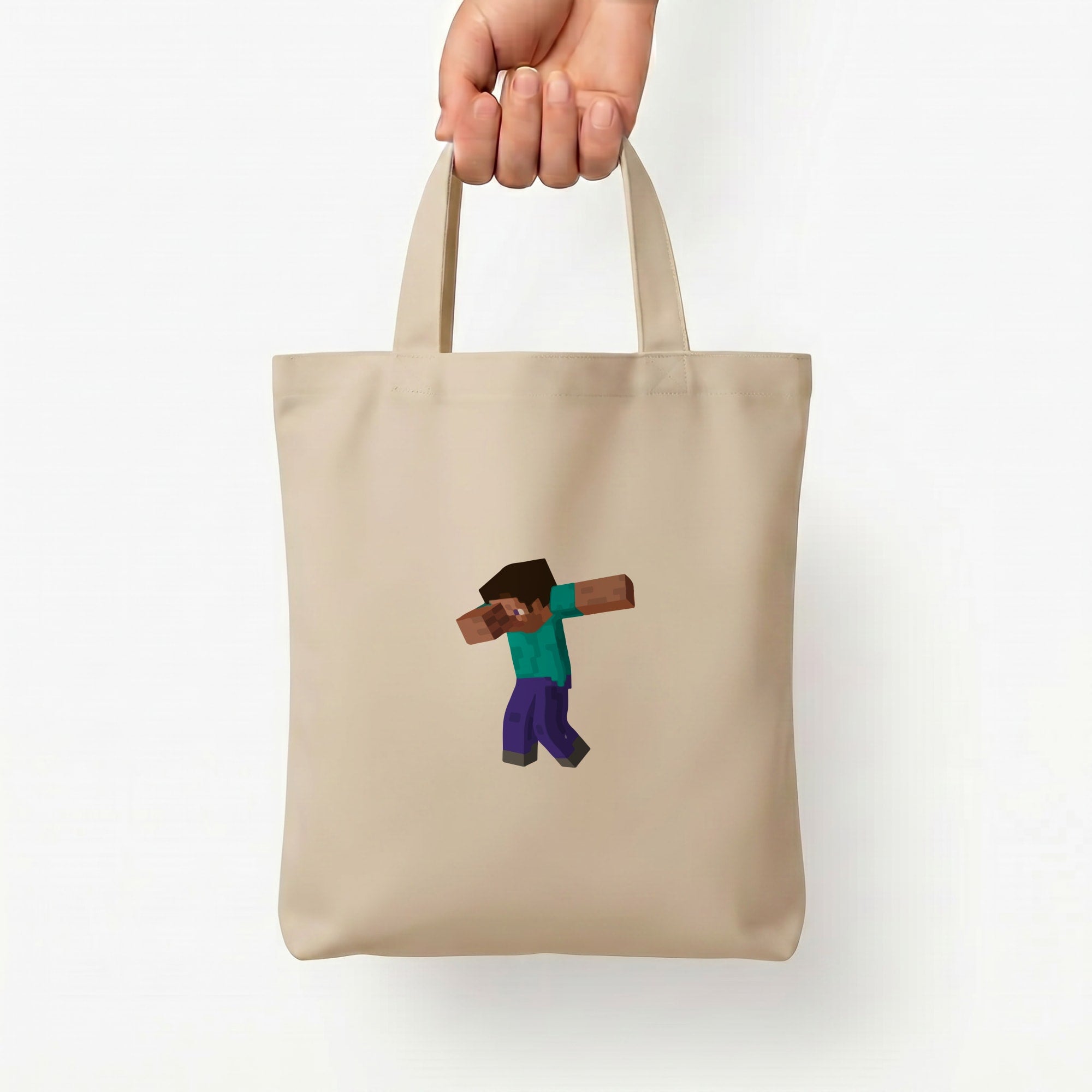 Steve Dab - Mining Tote Bag — Natural / Small