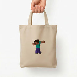Steve Dab - Mining Tote Bag — Natural / Small