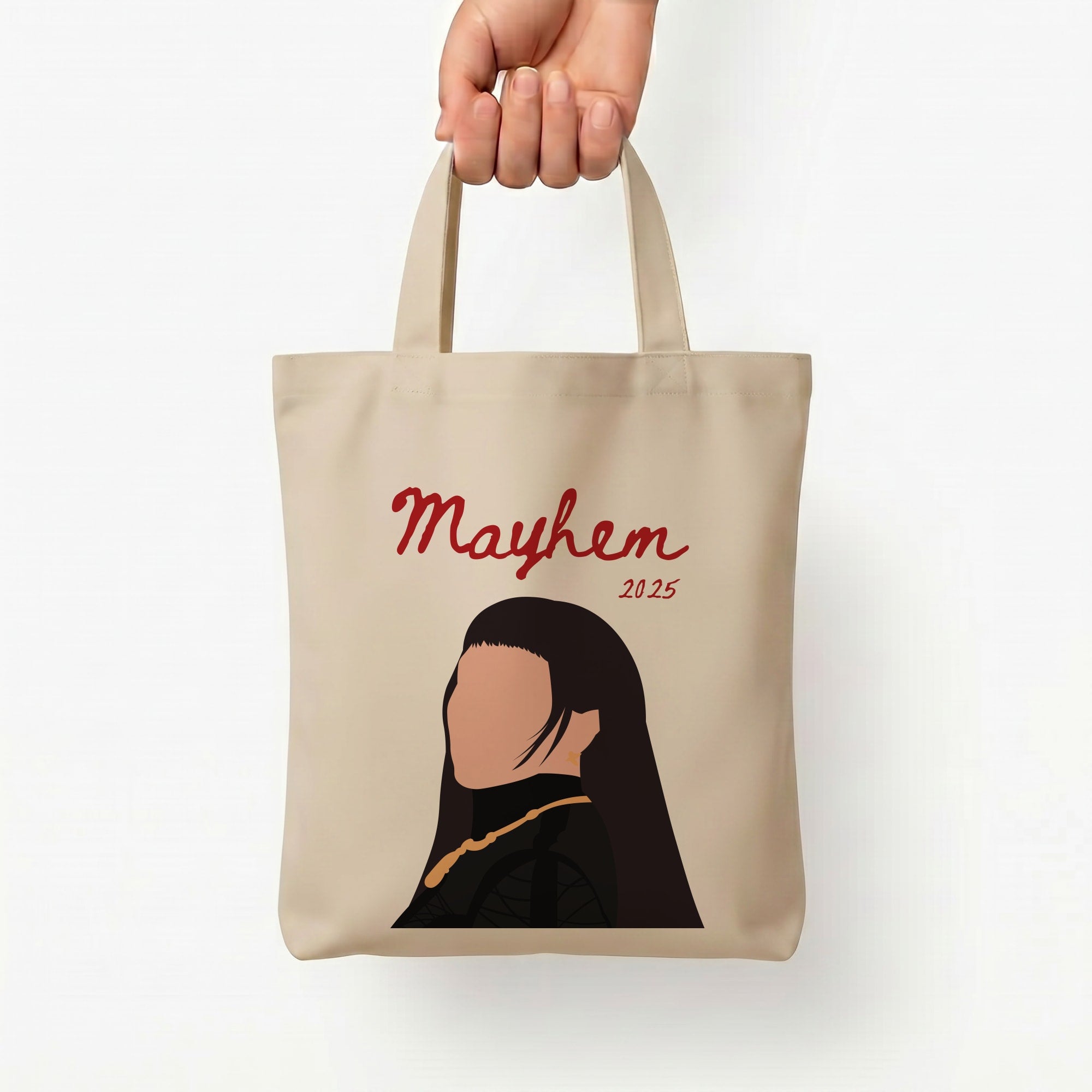 Mayhem 2025 Gaga Tote Bag — Natural / Small
