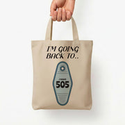 I'm Going Back To 505 Keyring Tote Bag 5
