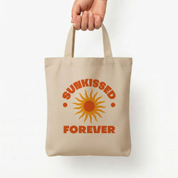 Sunkissed Forever Tote Bag — Natural / Small