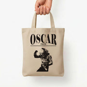 Oscar Orange And Black Tote Bag 5