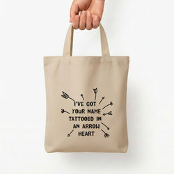 She Looks So Perfect Tote Bag — Natural / Small