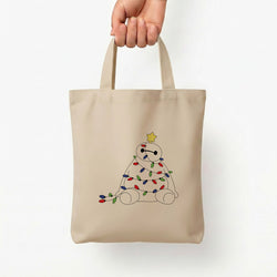Baymax Christmas Tote Bag — Natural / Small