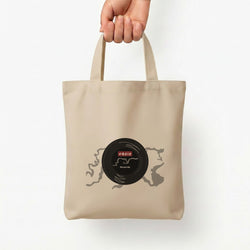Wonderwall Record Tote Bag — Natural / Small