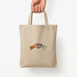 Woody And Buzz Love Tote Bag — Natural / Small