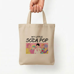 My Little Soda Tote Bag — Natural / Small