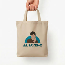 Allons-y Tote Bag — Natural / Small
