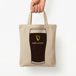 Dad-nness Tote Bag — Natural / Small