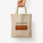 No One Told You Pattern Tote Bag 5