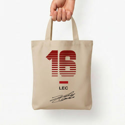 Leclerc - F1 Tote Bag — Natural / Small