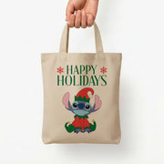 Cute Blue Alien Elf Tote Bag 5
