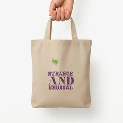 Strange And Unusual Tote Bag — Natural / Small