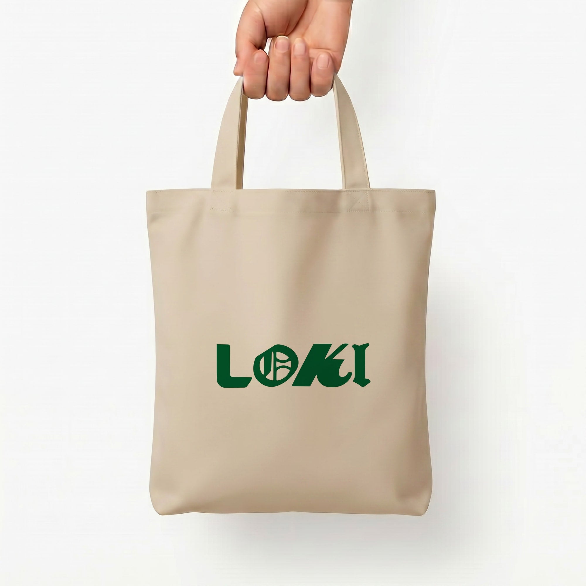 Logo Tote Bag — Natural / Small