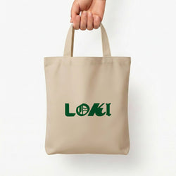 Logo Tote Bag — Natural / Small