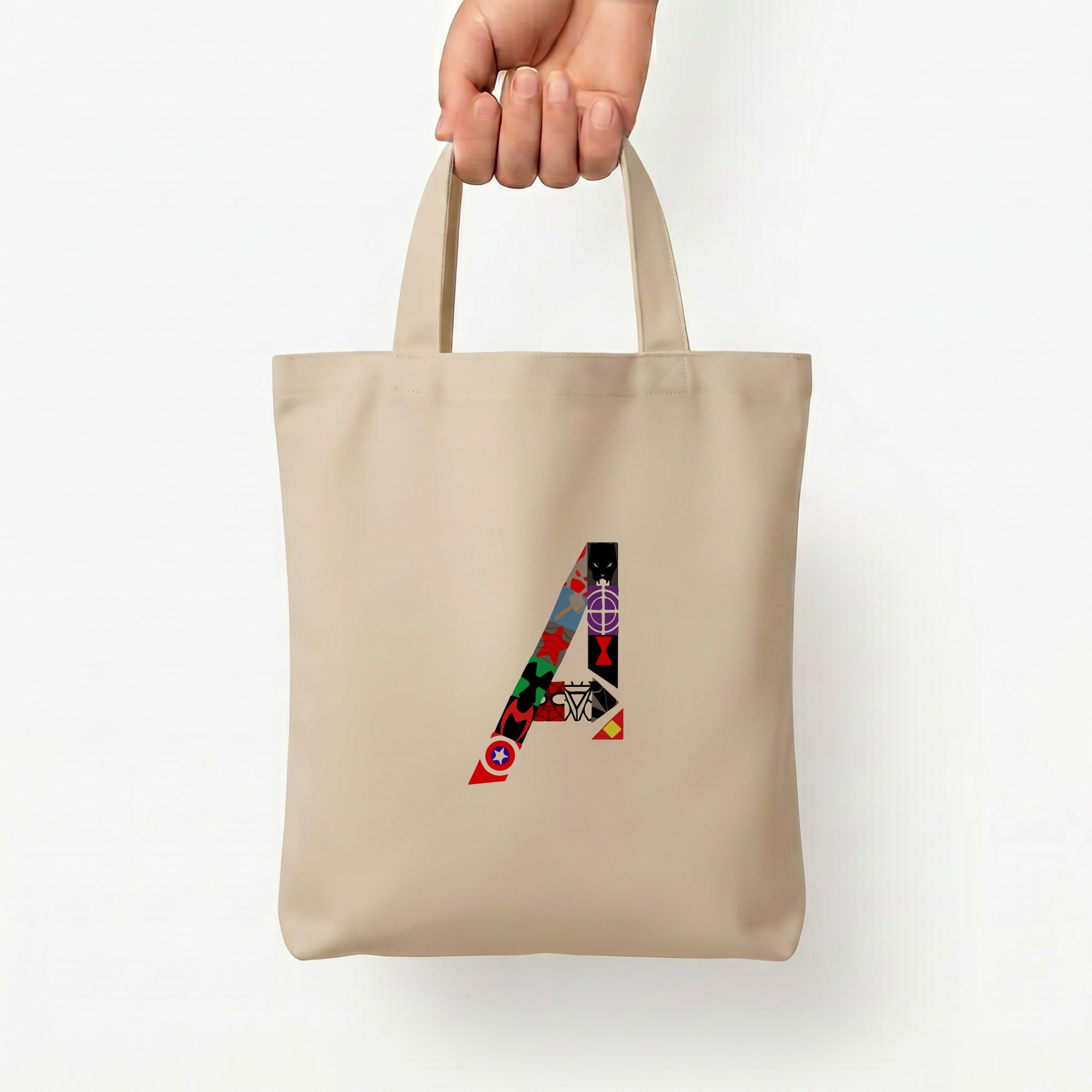 Avengers Logo - Marvel Tote Bag — Natural / Small