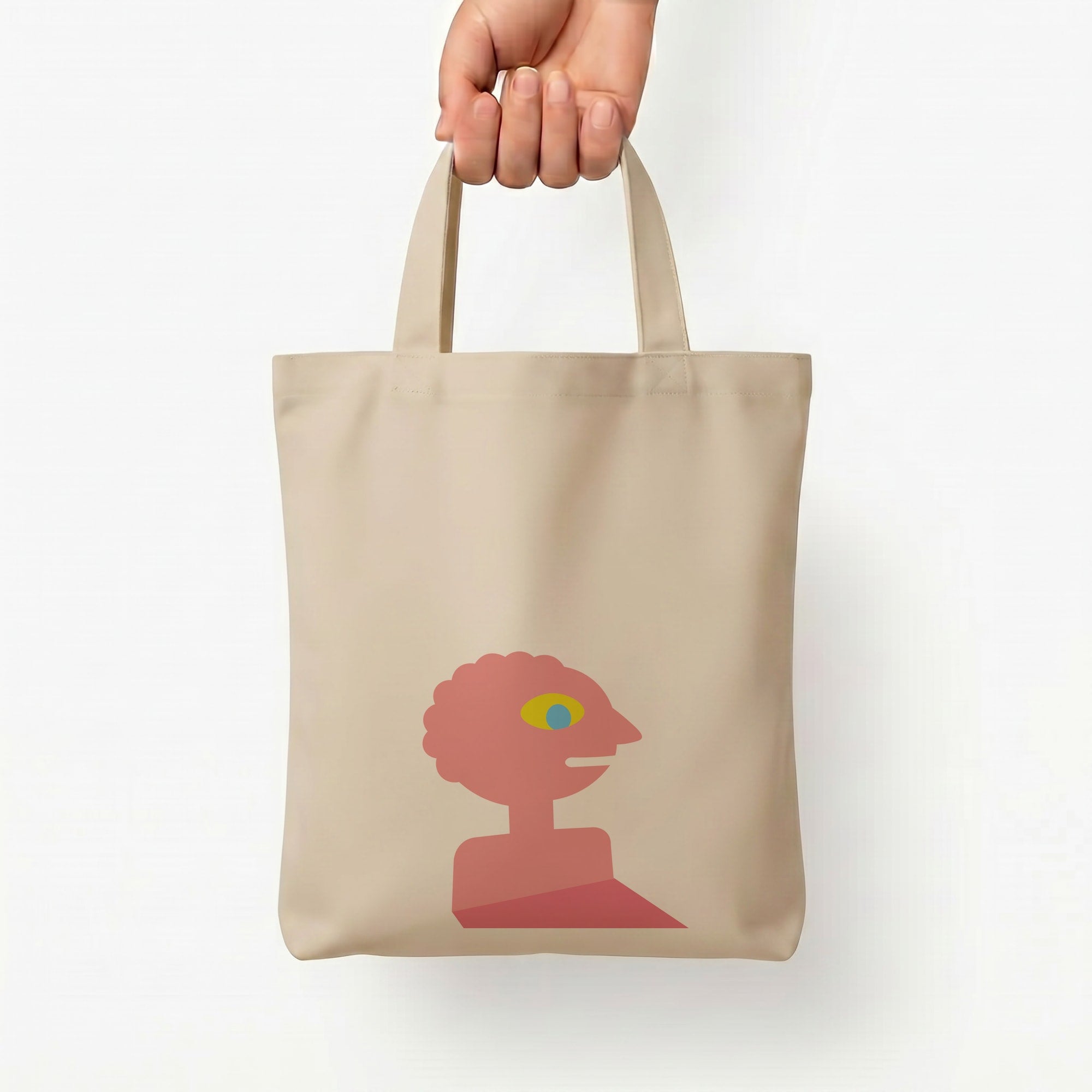 Prismo Tote Bag — Natural / Small