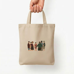 Group - Clown Tote Bag — Natural / Small