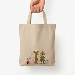 Moom Characters Tote Bag — Natural / Small